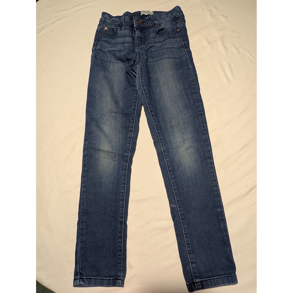 Rewery Kids Medium Wash Straight Leg Denim Jeans Blue Size 7/8